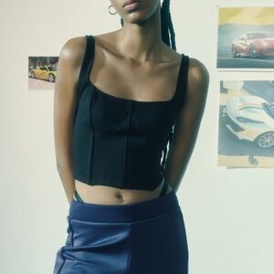 Zara corset tank top